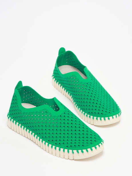 Mocassins Ilse jacobsen Groen women TULI3275 ander zicht 1